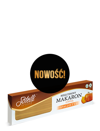 Spaghetti — Bezglutenowy makaron z dynią