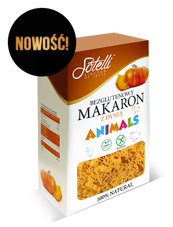 Animals — Bezglutenowy makaron z dynią