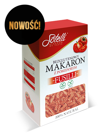 Fusilli — Bezglutenowy makaron z pomidorem