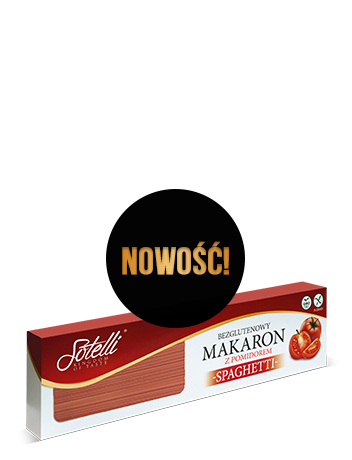 Spaghetti — Bezglutenowy makaron z pomidorem